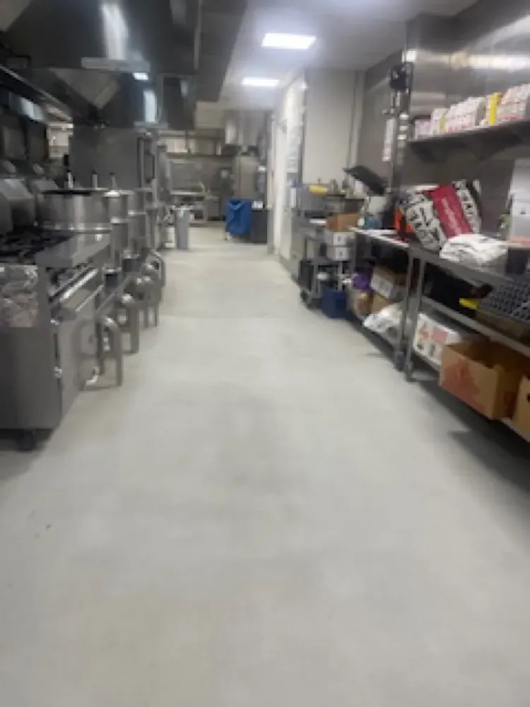 Commercial kitchen cleaning